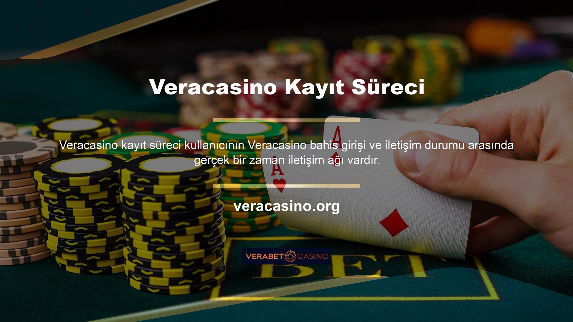 Veracasino kayıt süreci, üyeliği ve bonusları hakkında güncel bilgiler gerçek zamanlı iletişim ağından alınabilir